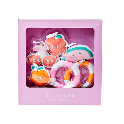 Sunnylife Dive Buddies, Peach Multi Set with 6 Pieces