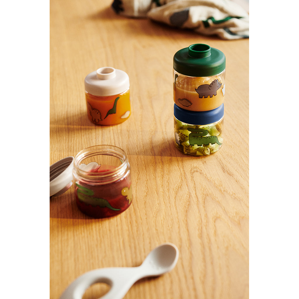 Liewood Dominique, Baby Food Storage Boxes, Set of 4 – All together Sandy