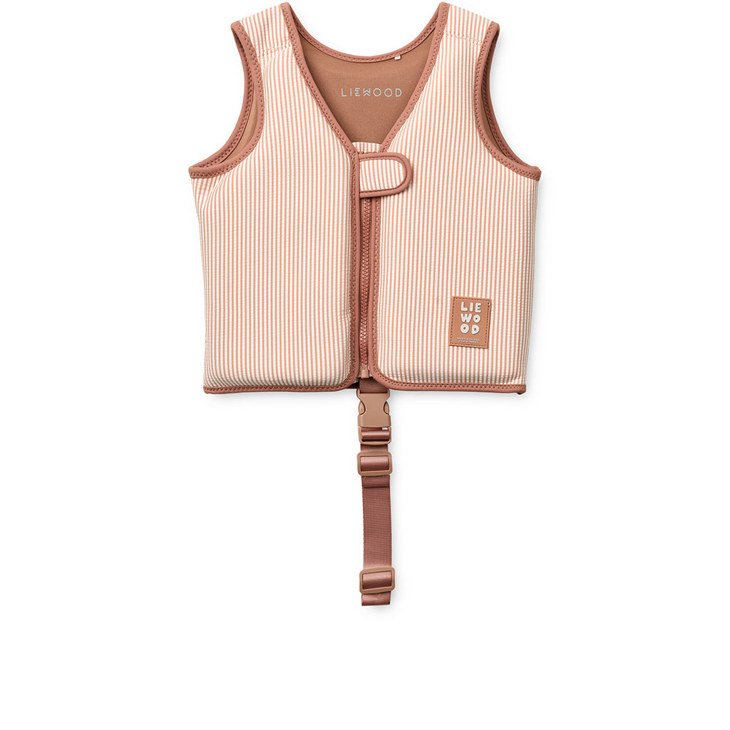 Liewood Dove svømmevest, Stripe pale tuscany/creme de la creme - flere str.