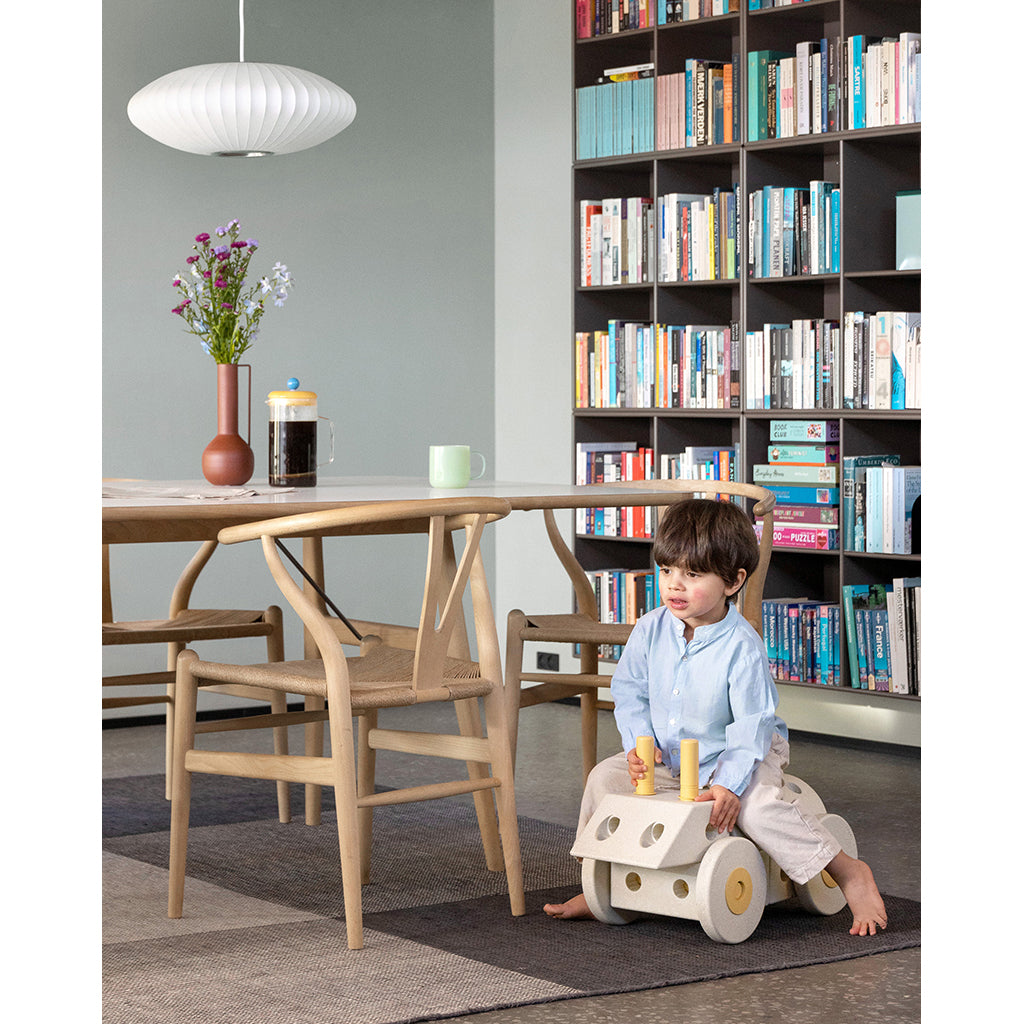 Modu Foam Building Toys, Dreamer Set, 34 Pieces - Sand Grey / Honey Yellow