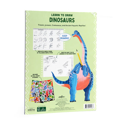 eeBoo Learn to Draw: Dinosaurs