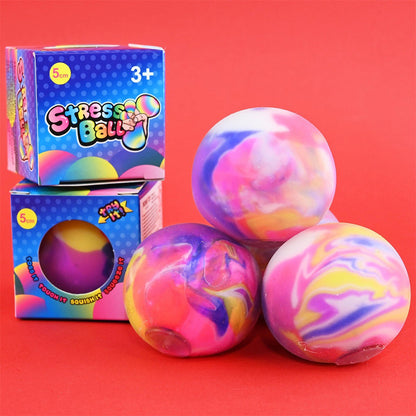 Robetoy Squeeze Ball with Marble Flour Filling