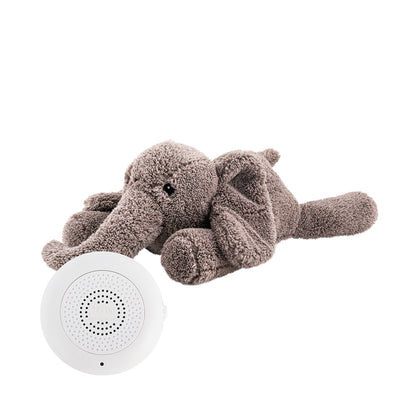 Flow Amsterdam Heartbeat Plush, George Elephant - Grey