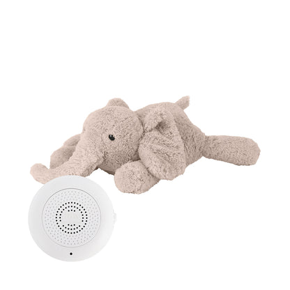 Flow Amsterdam Heartbeat Sound Plush, George the Elephant - Blush
