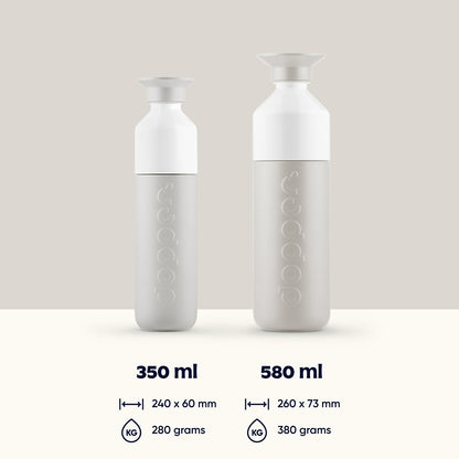 Dopper Insulated Thermos Bottle, 350 ml - Gentle Grey