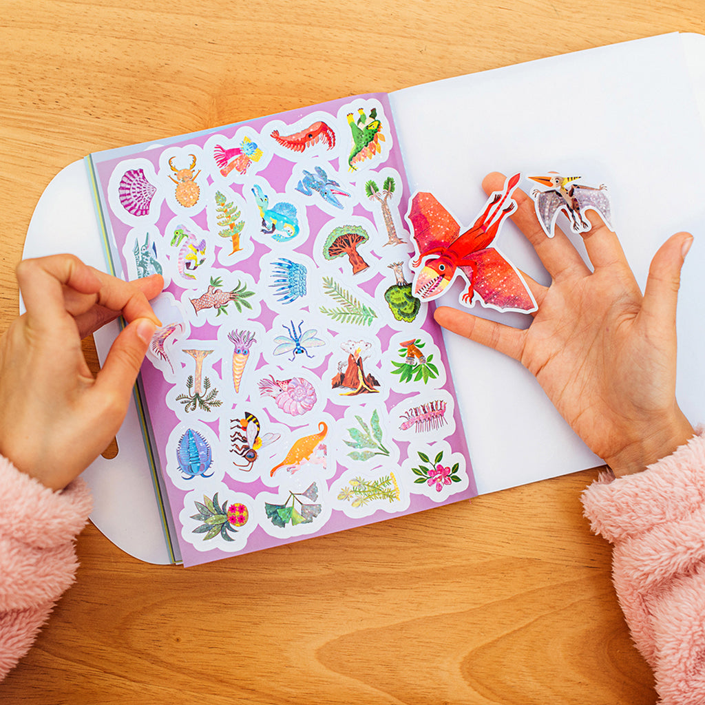 eeBoo Sticker Book, Dinosaurs