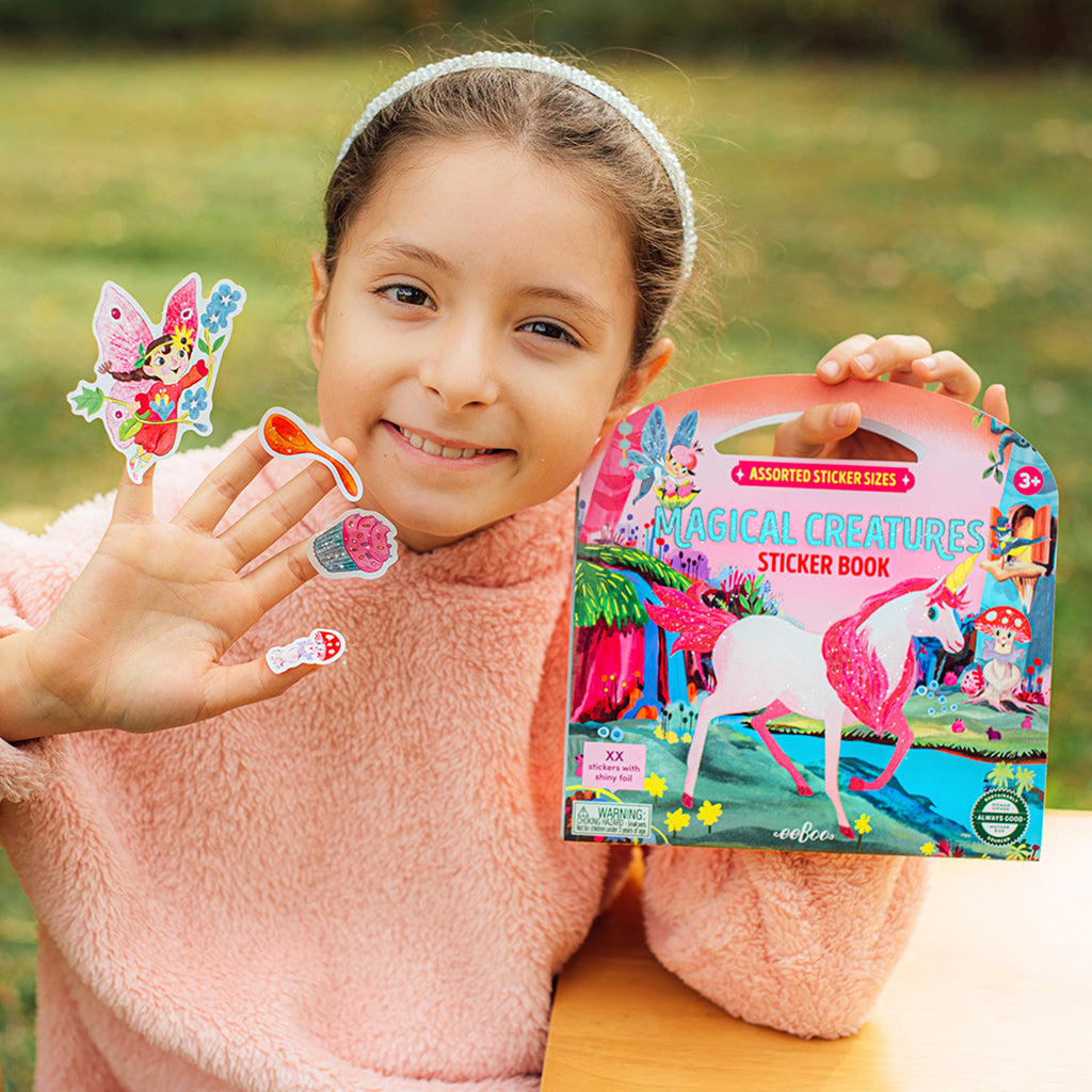 eeBoo Sticker Book, Magical Creatures