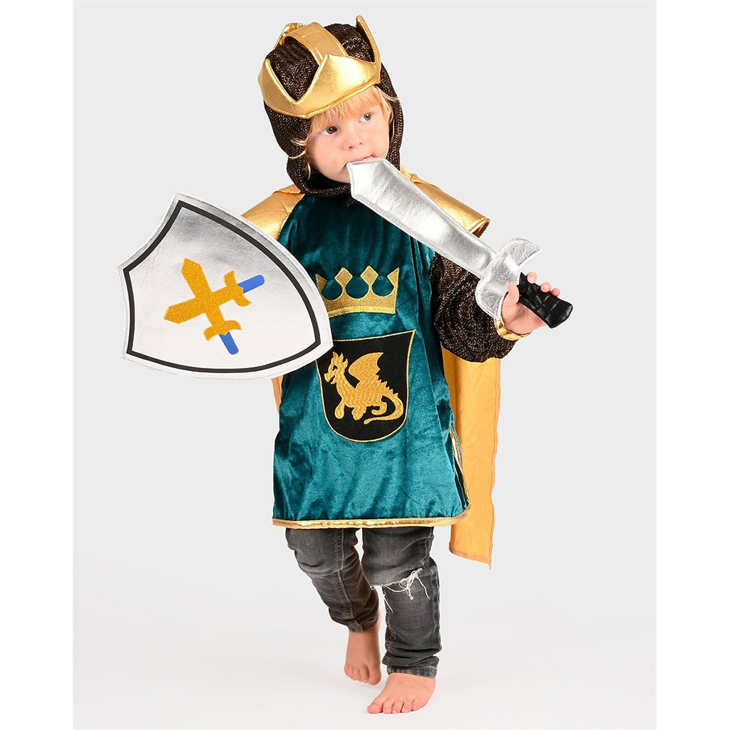 Den Goda Fen dress-up, Knight costume, Dragon king – Size 2-8 years