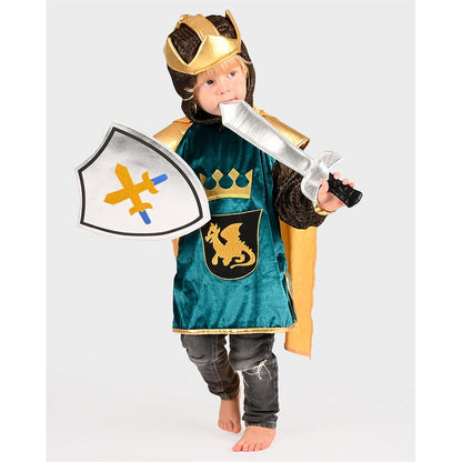 Den Goda Fen dress-up, Knight costume, Dragon king – Size 2-8 years