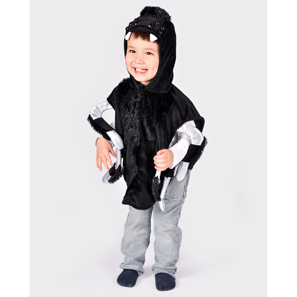 Den Goda Fen Costume, Mini Spider Cape - Size 86-110 cm
