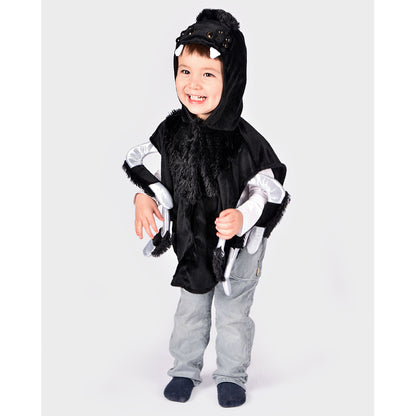 Den Goda Fen Costume, Mini Spider Cape - Size 86-110 cm