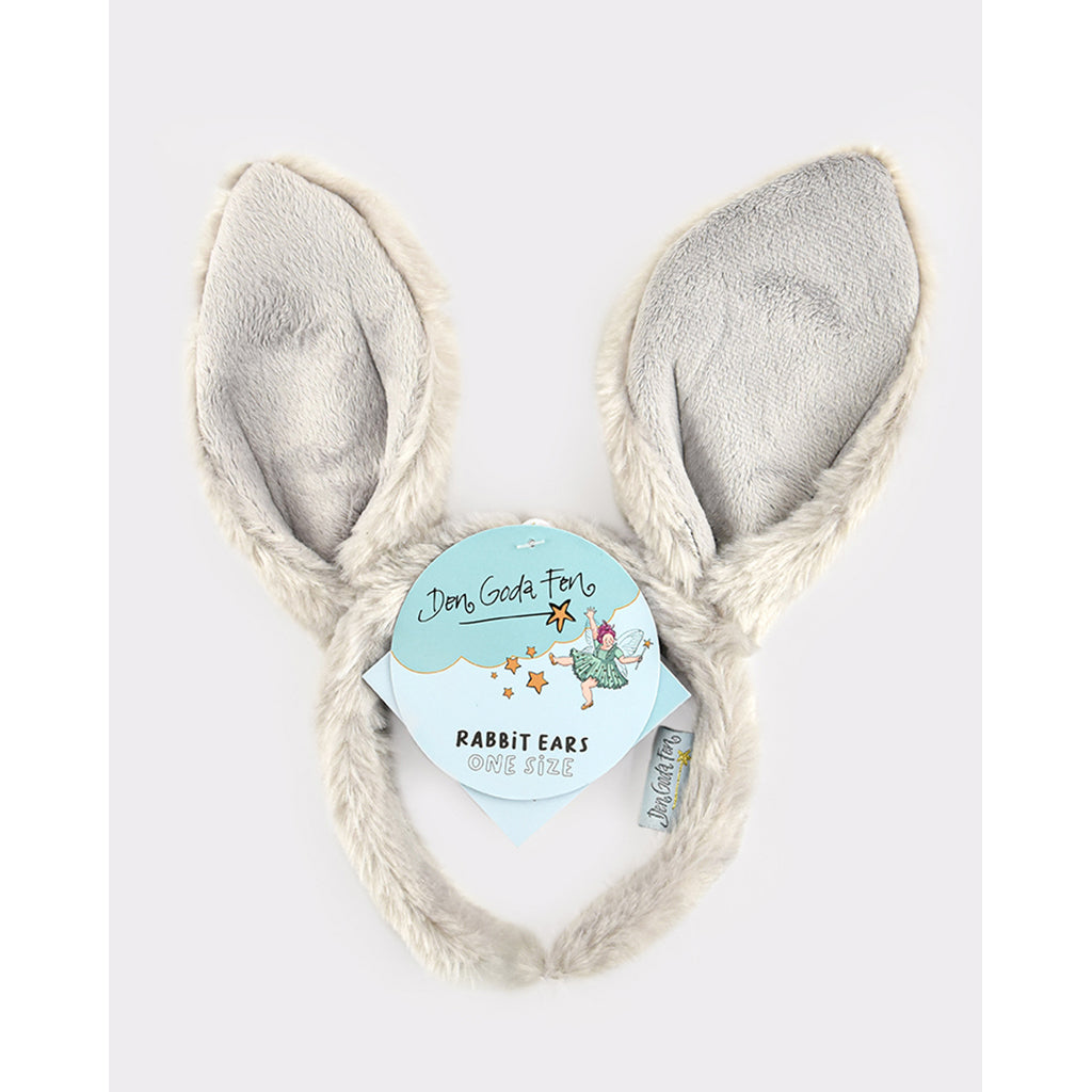 The Good Fairy, Costume Accessory - Headband with Gray Bunny Ears