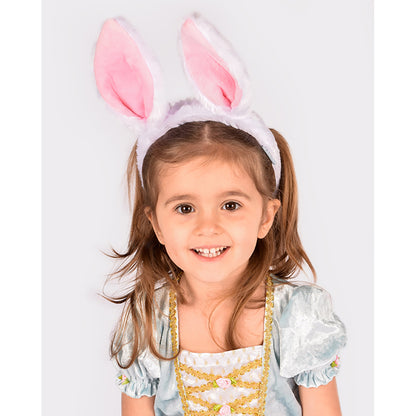 Den goda Fen, Dress-Up Accessories, Headband with White Rabbit Ears