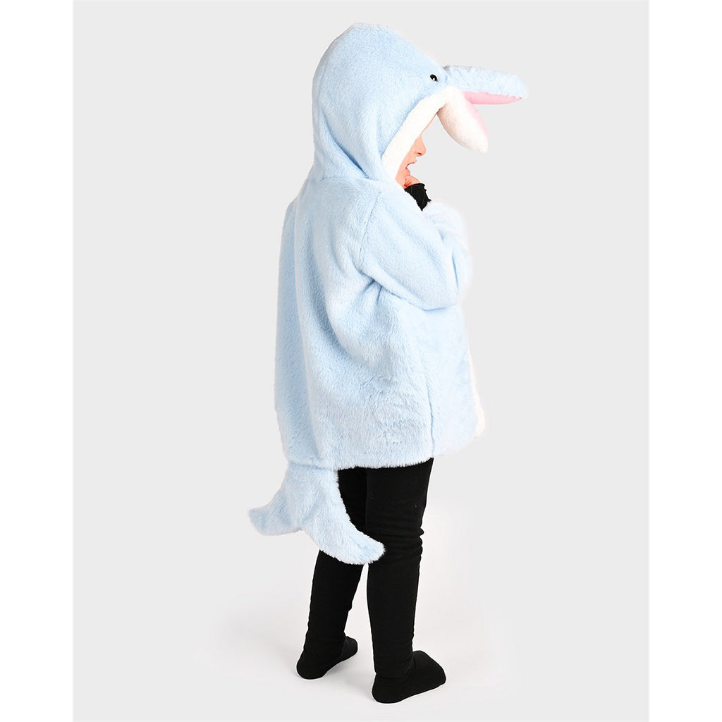 Den goda Fen Animal Costume, Dolphin, Age 2-4 Years