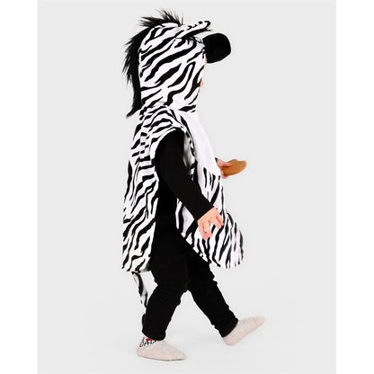 The Good Fairy Animal Costume, Zebra Size 1-4 Years