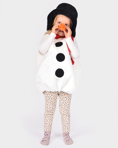 The Good Fairy, Snowman Costume with Accessories - Size 2-4 Years