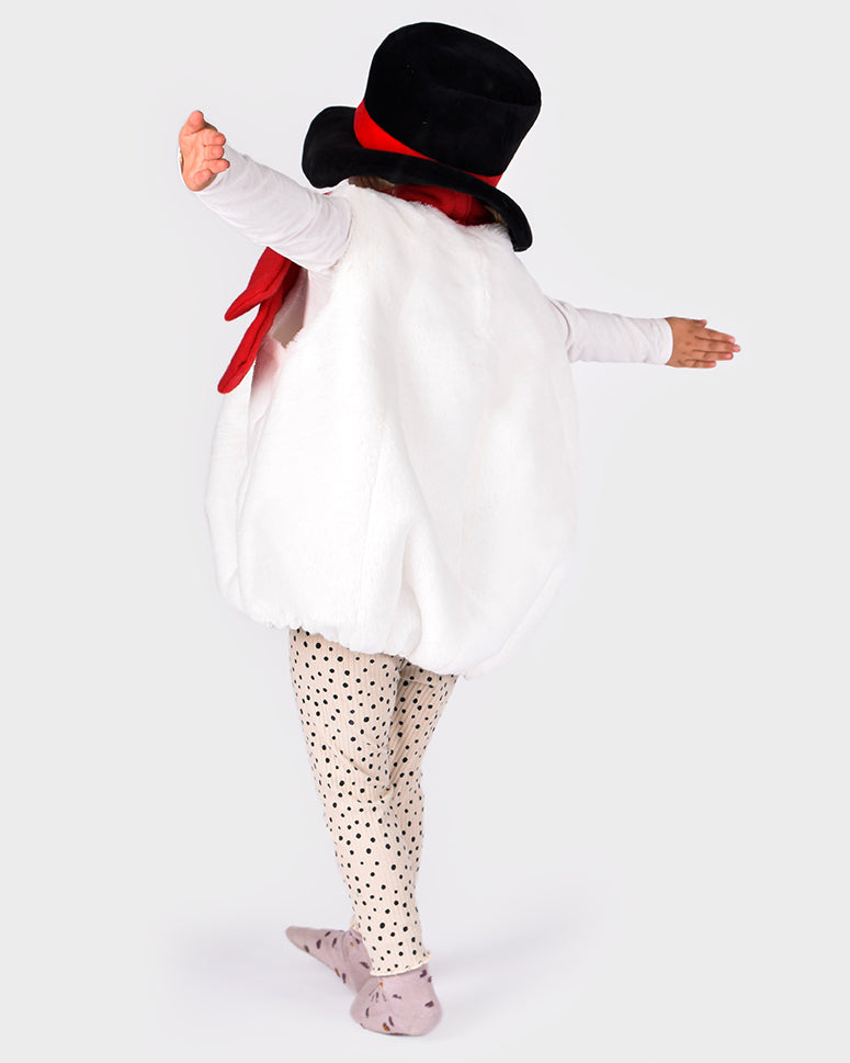 The Good Fairy, Snowman Costume with Accessories - Size 2-4 Years