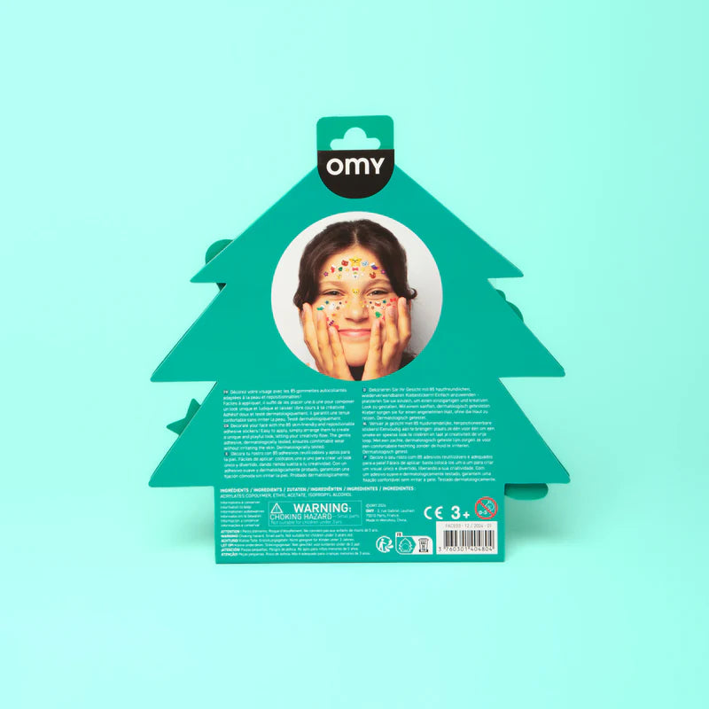 Omy Face Stickers – Ho, Ho, Ho