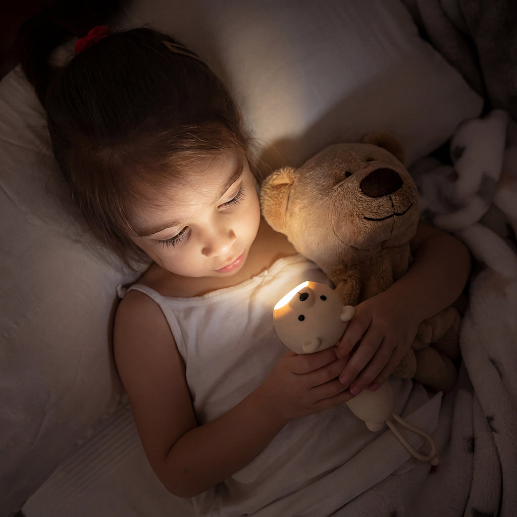 Little L, Silicone Flashlight - Bear