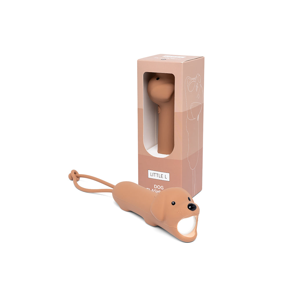 Little L, Silicone Flashlight - Dog