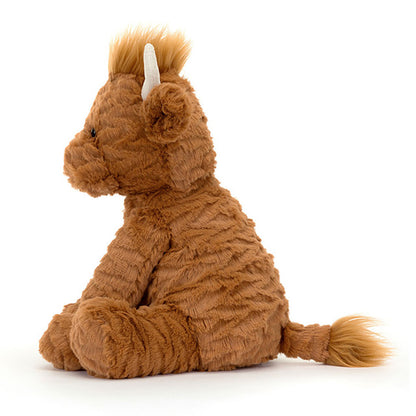 Jellycat Plush, Fuddlewuddle Highland Cow - 23 cm