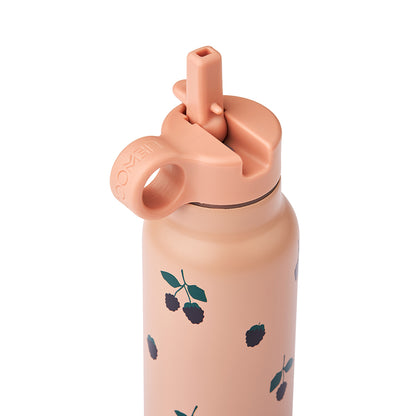 Liewood Falk Water Bottle, Insulated Flask 350 ml – Berry/ Pale Tuscany