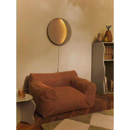 ferm Living sækkestol, Billow Bean Bag - Tan