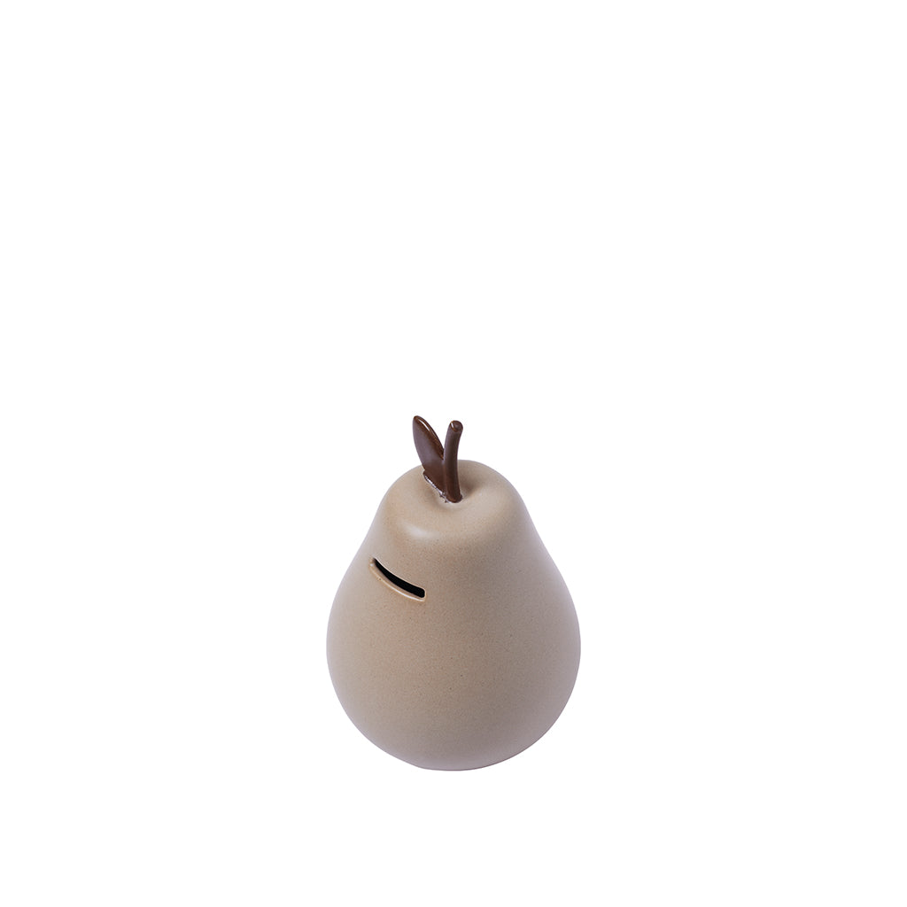 ferm Living Coin Bank, Pear – Cashmere