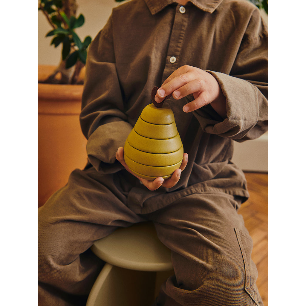 ferm Living Stackable Figures, Apple and Pear Set