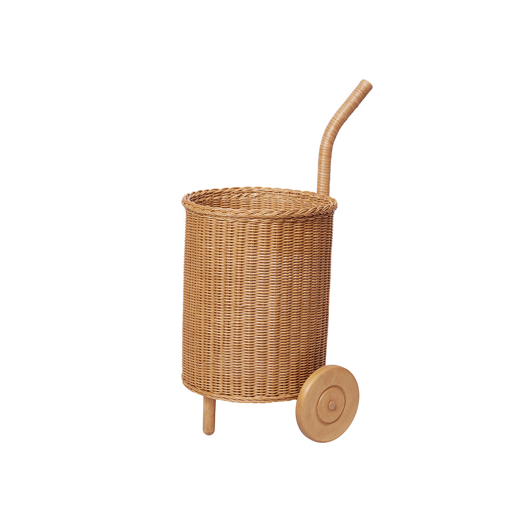 ferm Living Opbevaringskurv, Tukki Trolley - Natur