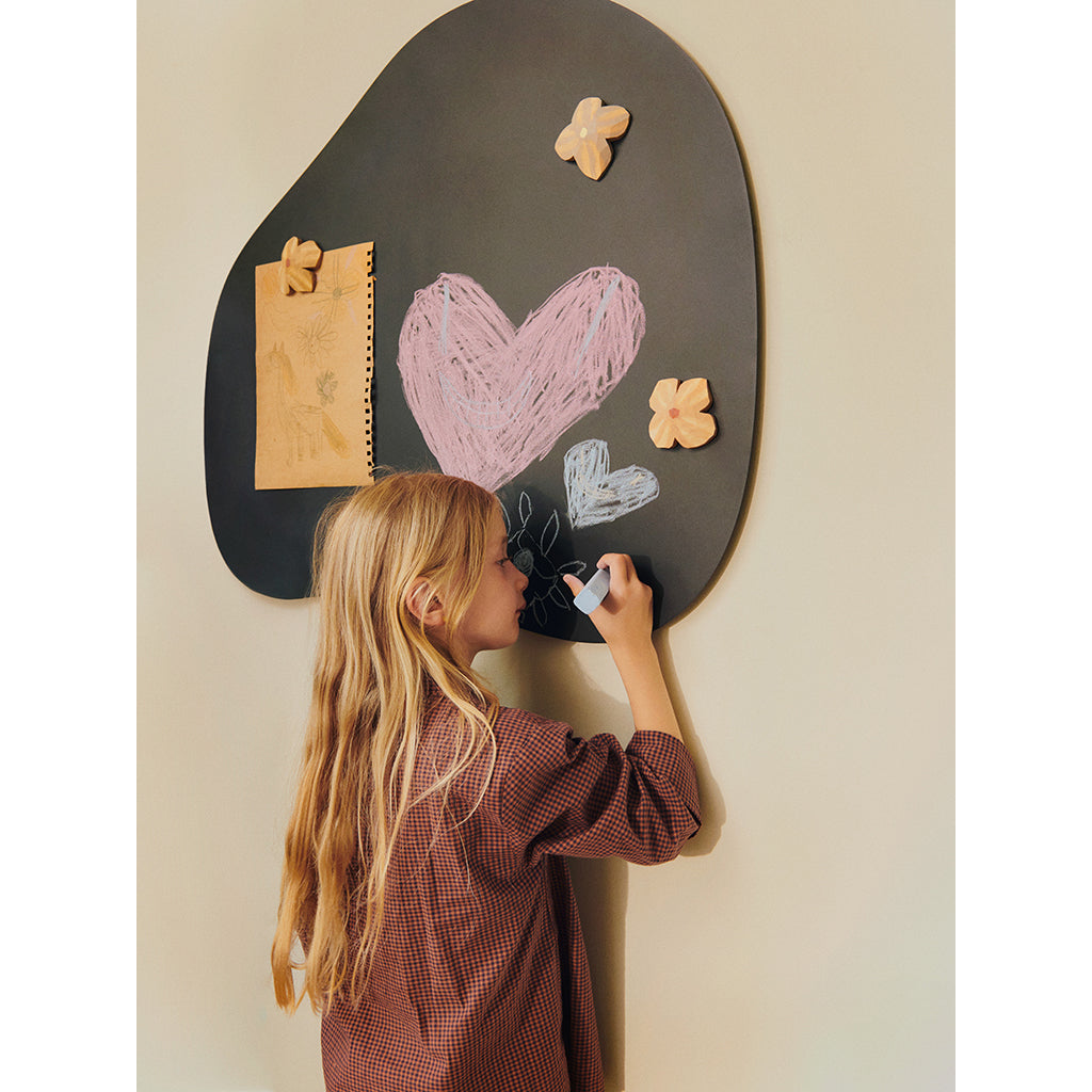 ferm Living Magnetic Bulletin Board, 82 x 70 cm - Black