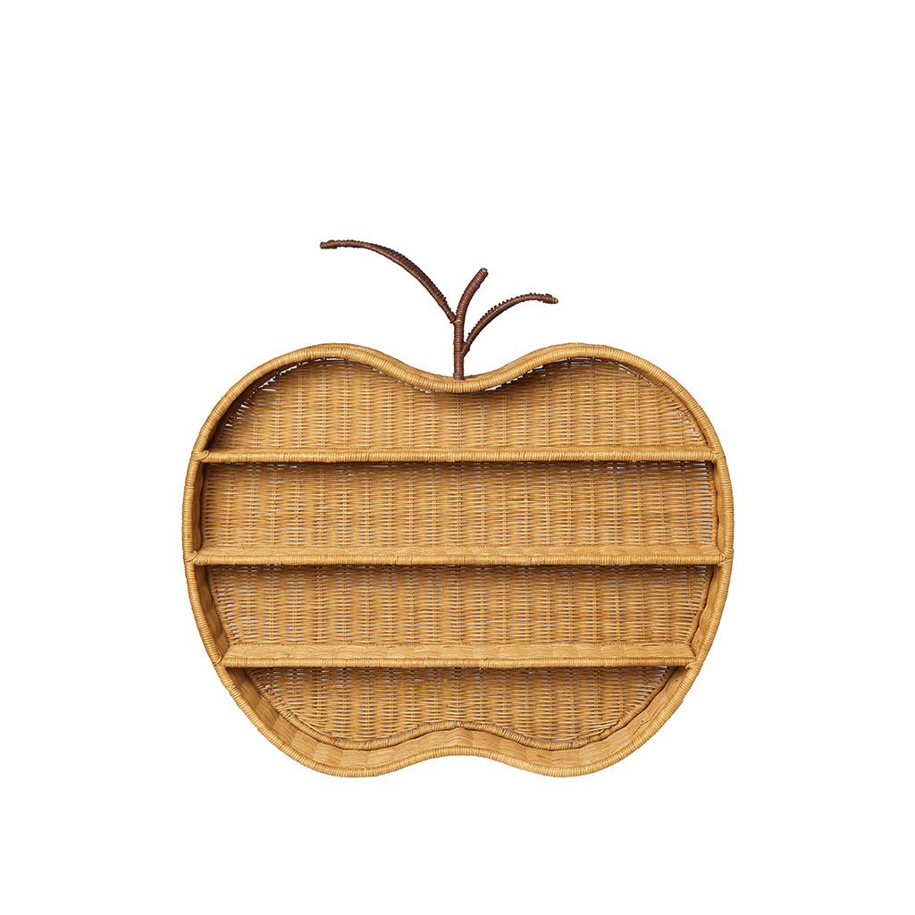 ferm Living Apple flettet hylde, 70 x 68 cm - Natural