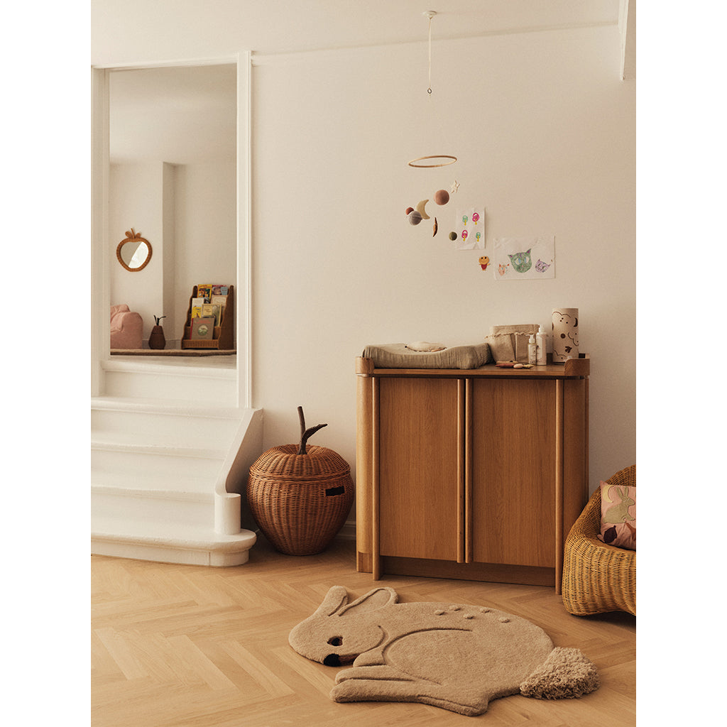 ferm Living Apple Storage - fletkurv i rattan - Extra Large