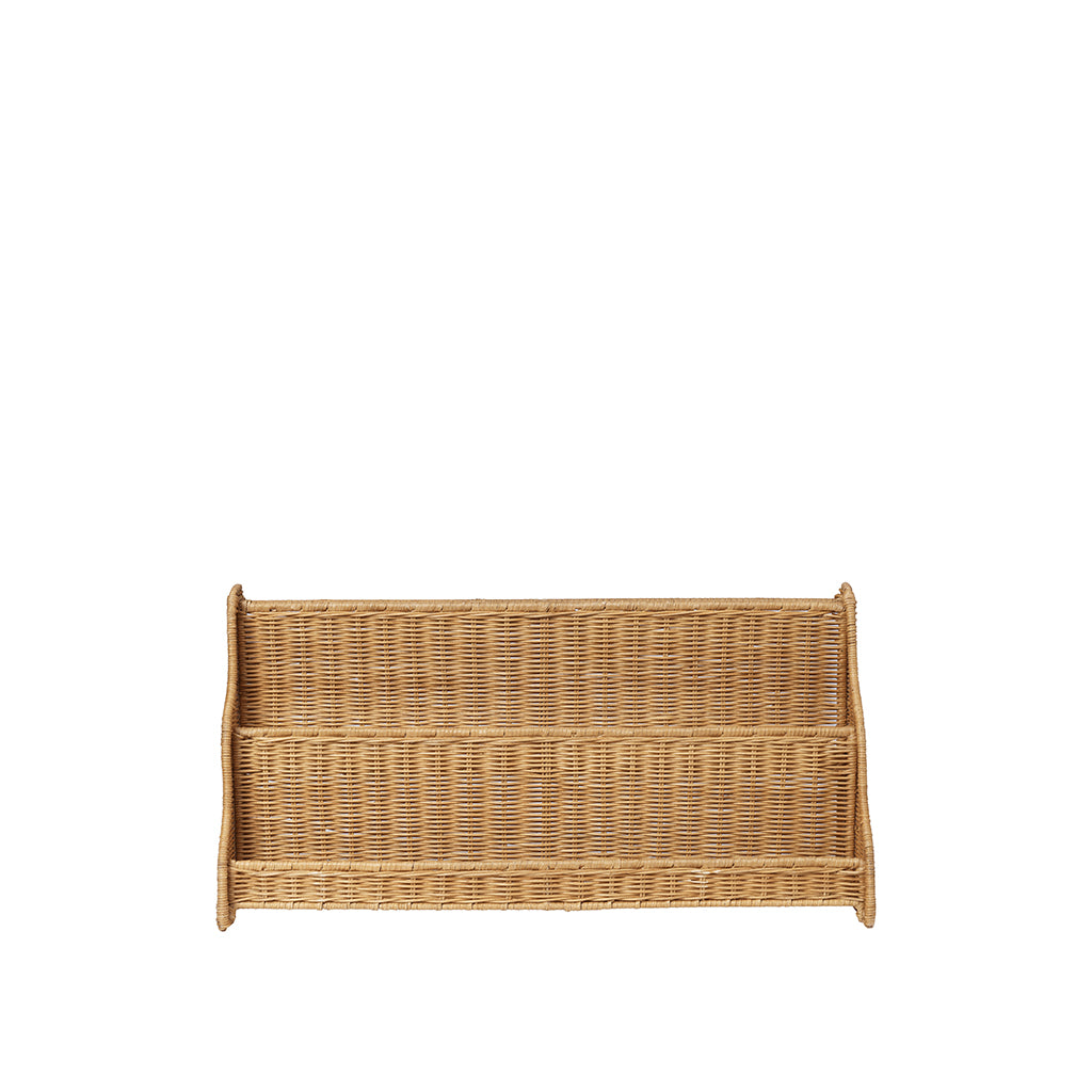 ferm Living Rivan rattan shelf, 70 x 35 cm - Natural