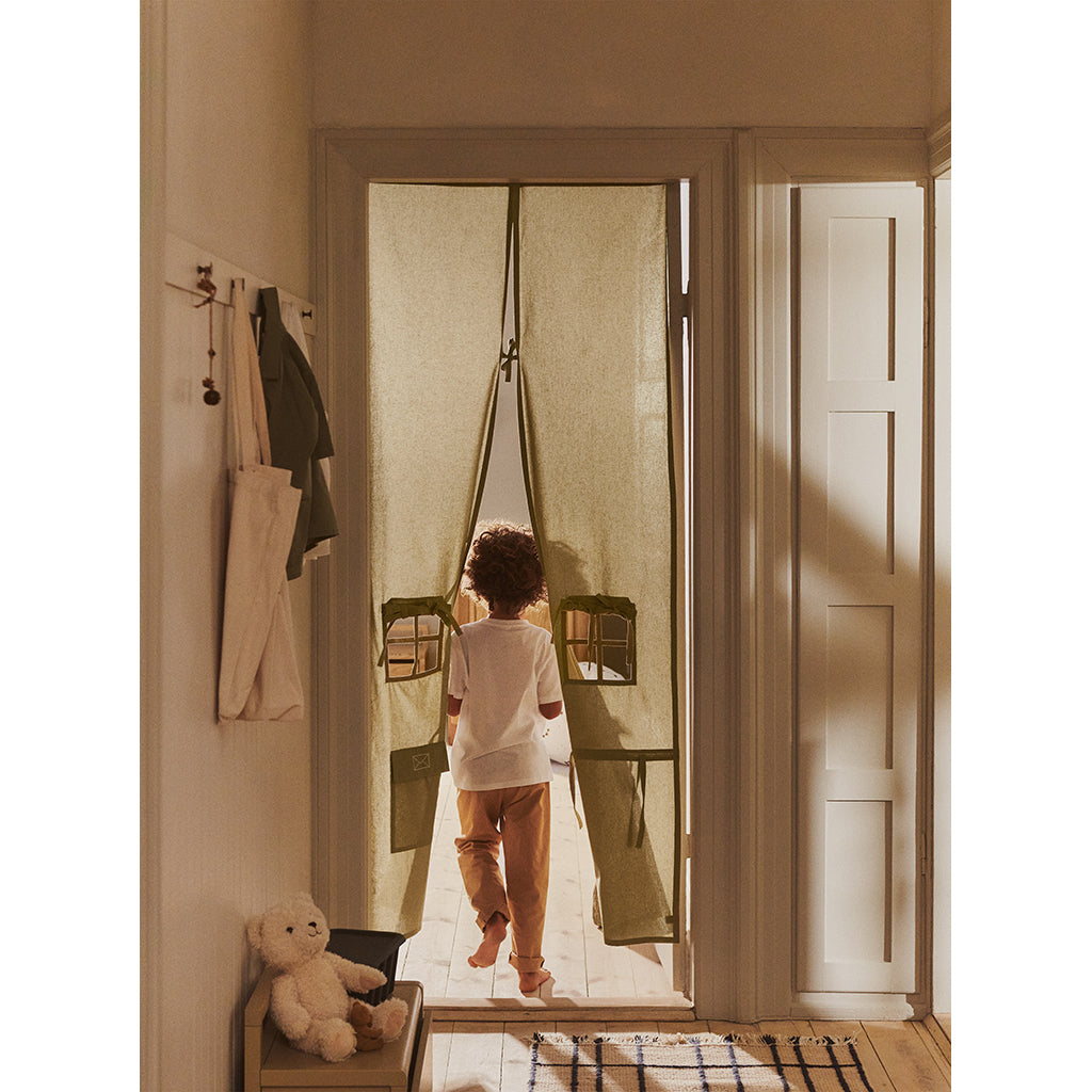ferm Living Play Curtain, Post Office or Shop - Rose