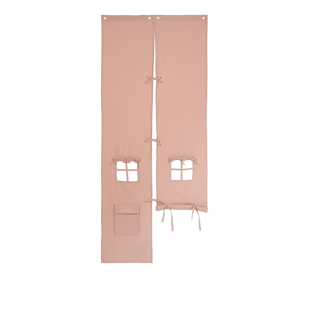 ferm Living Play Curtain, Post Office or Shop - Rose