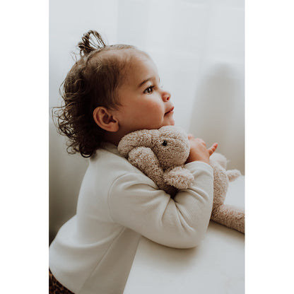 Flow Amsterdam Heartbeat Sound Plush, George the Elephant - Blush