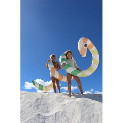 Sunnylife Pool Float, Giant Snake, Sorbet – For ages 6 and up
