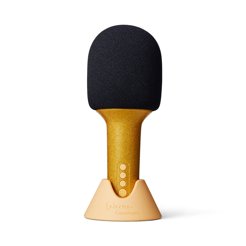 Lalarma Glitter Grove Microphone, Gold