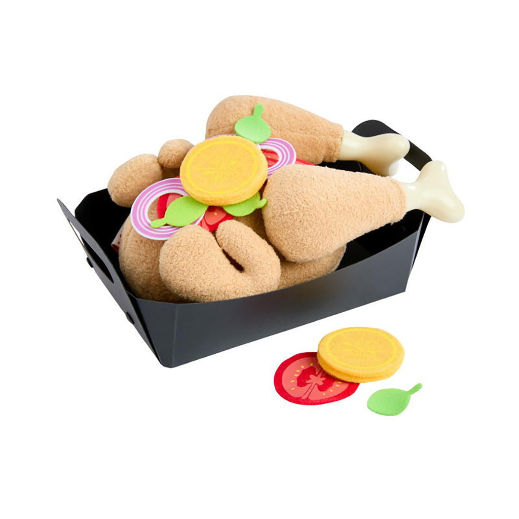 Haba Play Food, Soft Grilled Chicken with Vegetables