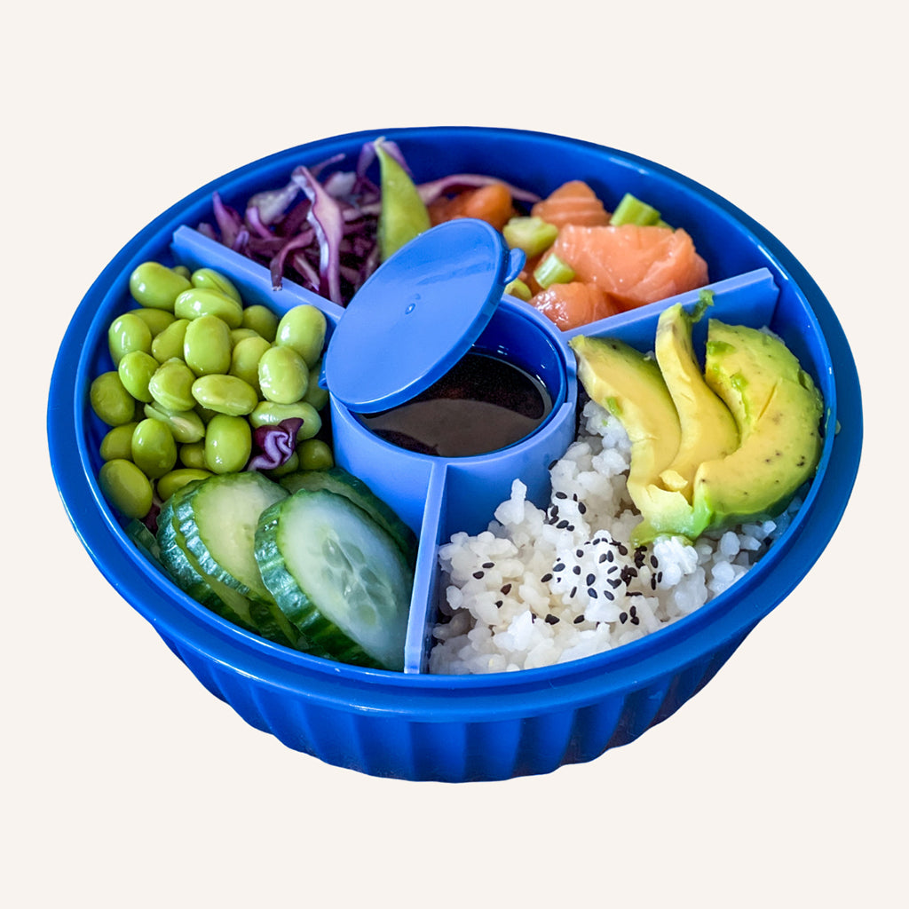 Yumbox Poke Bowl, Hawaii Blue