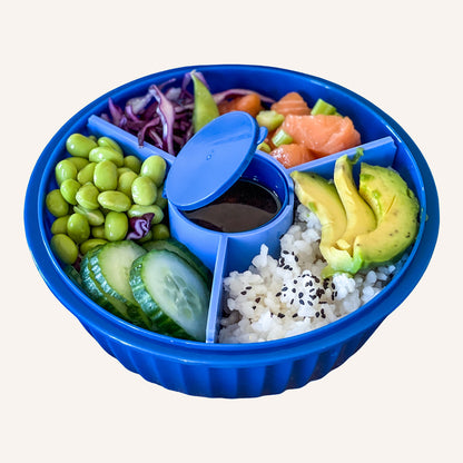 Yumbox Poke Bowl, Hawaii Blue