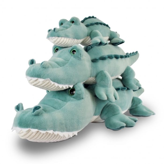 Doudou et Compagnie Krokodille Soft Toy, Lagoon - 60 cm