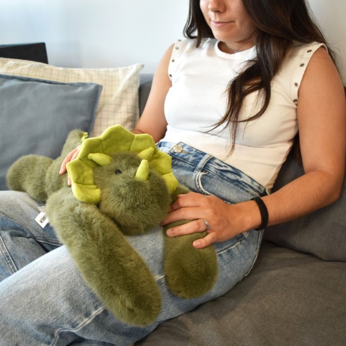 Doudou et Compagnie Weighted Plush, Dino - 50 cm