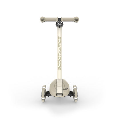 Scoot and Ride Highway Kick 3S, Kick Scooter - LED Ash