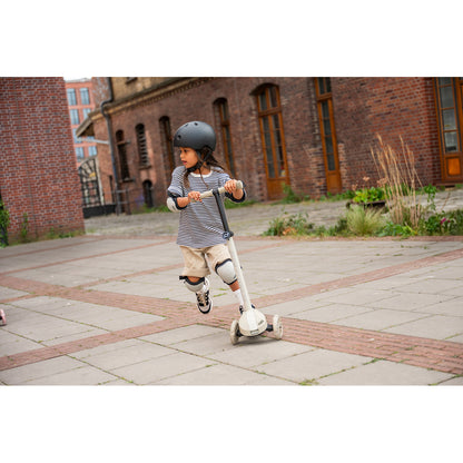 Scoot and Ride Highway Kick 3S, Kick Scooter - LED Ash