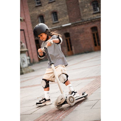 Scoot and Ride Highway Kick 3S Scooter - LED Steel