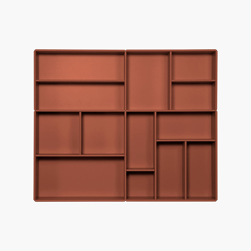 By Aulum Helena Wall Shelf, Rusty 117x97 cm