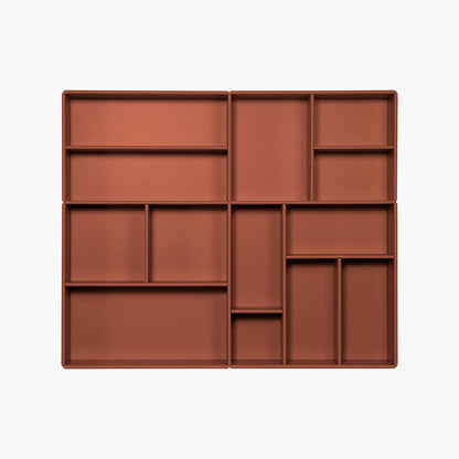 By Aulum Helena Wall Shelf, Rusty 117x97 cm