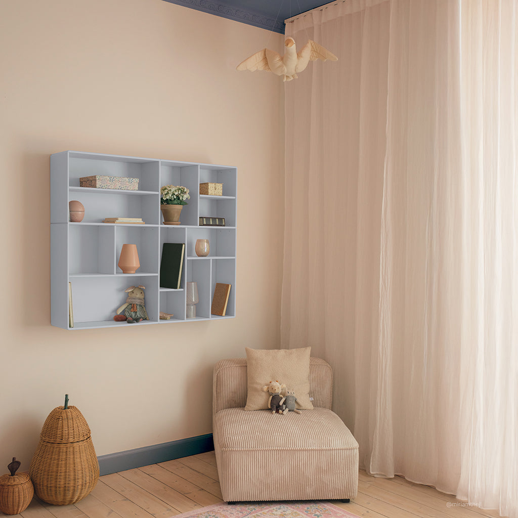 By Aulum Helena Wall Shelf, 117x97 cm - Himalayan Blue